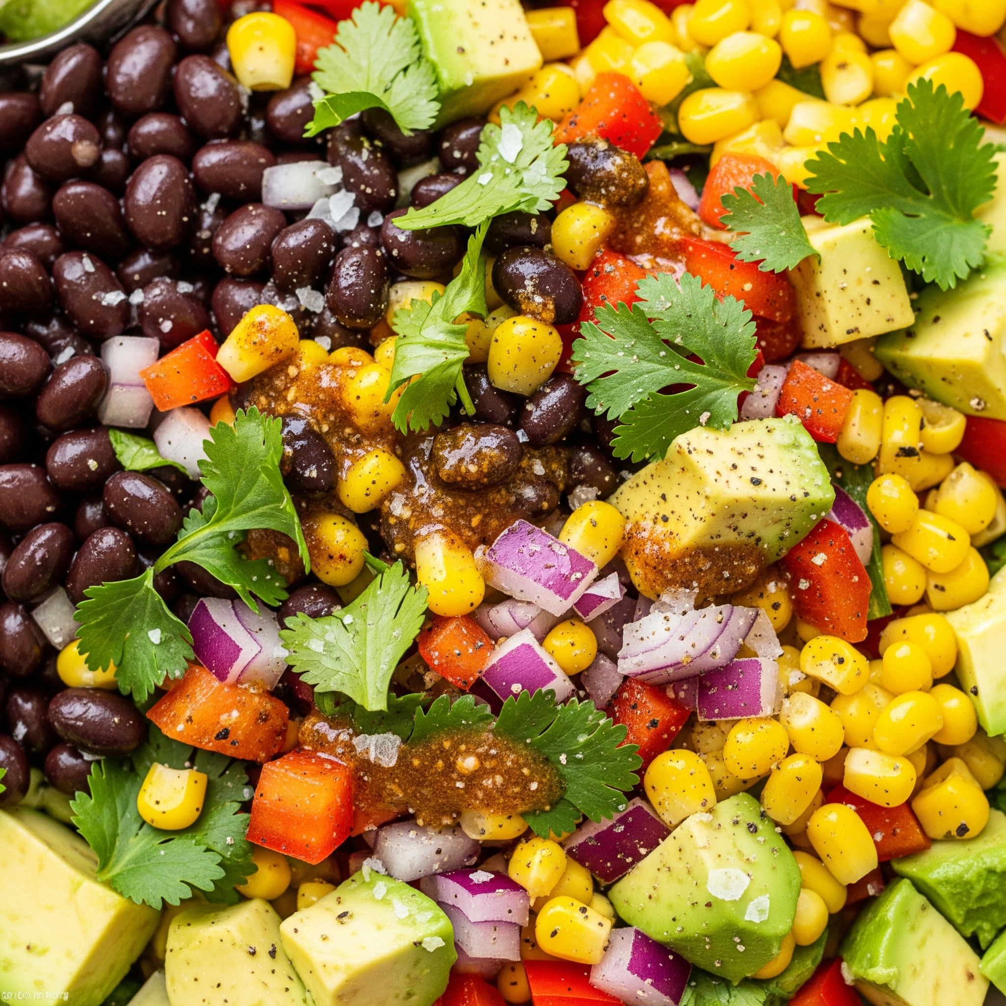 Black Bean & Corn Fiesta Salad
