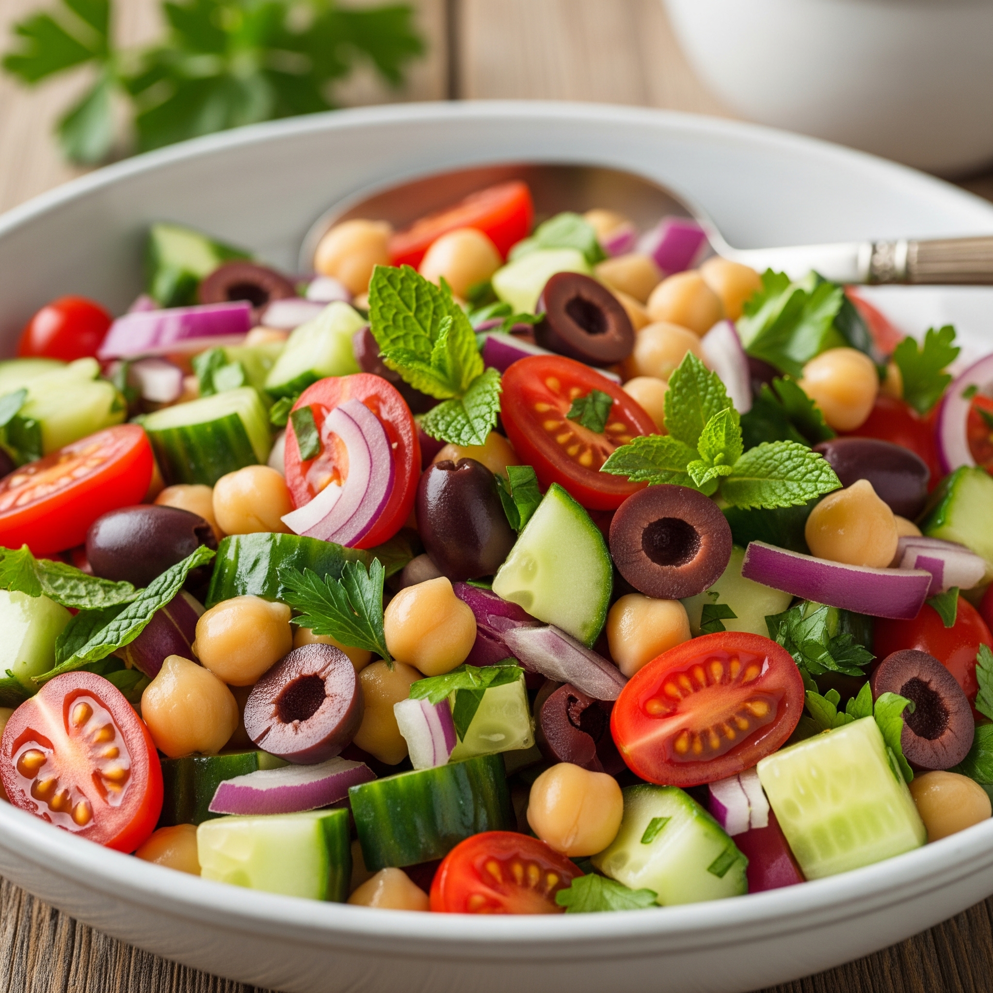 Mediterranean Chickpea Salad